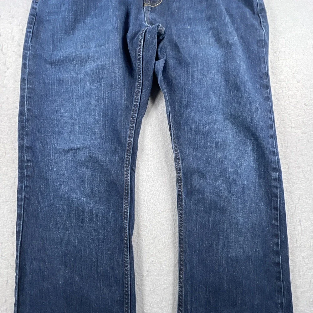 Banana Republic Mens Vintage Straight Jeans Blue Denim 36x34 859112-00